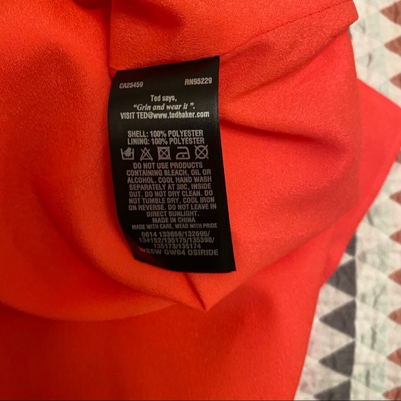 Ted baker NWOT pink sleeveless blouse - Picture 4 of 5